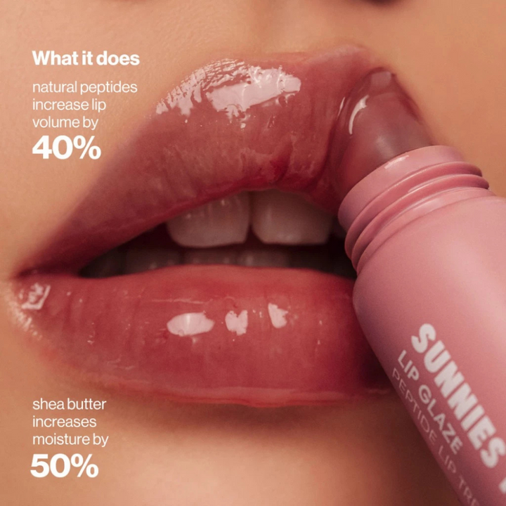 Sunnies Face Lip Glaze - a peptide lip treatment