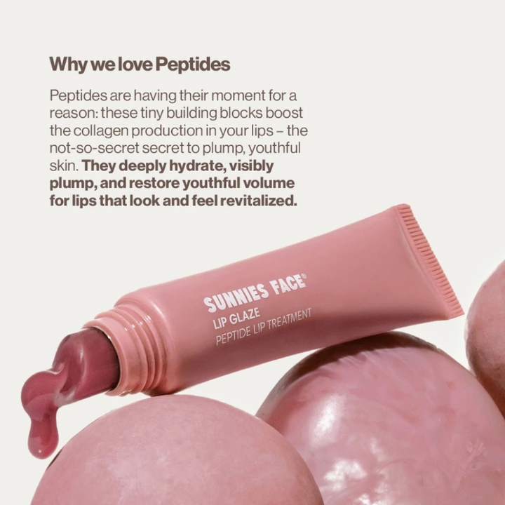 Sunnies Face Lip Glaze - a peptide lip treatment