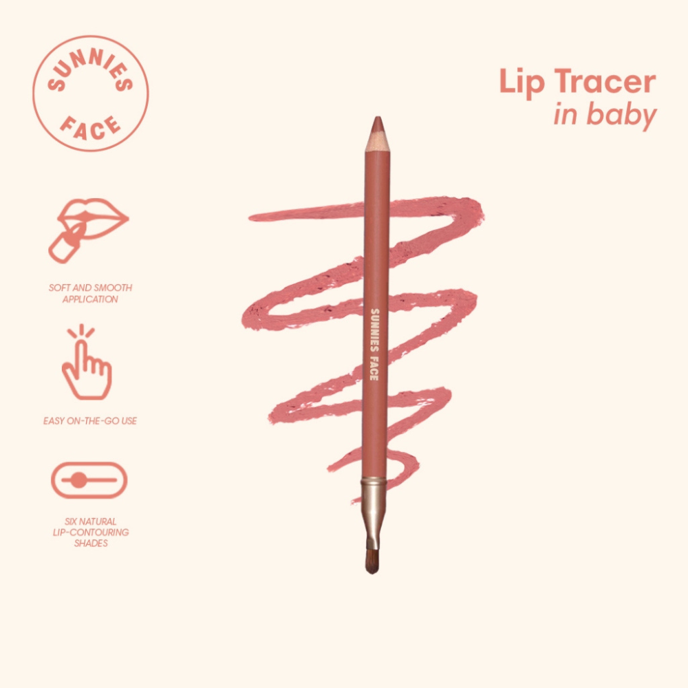 Sunnies Face Lip Tracer -Baby /pink peach
