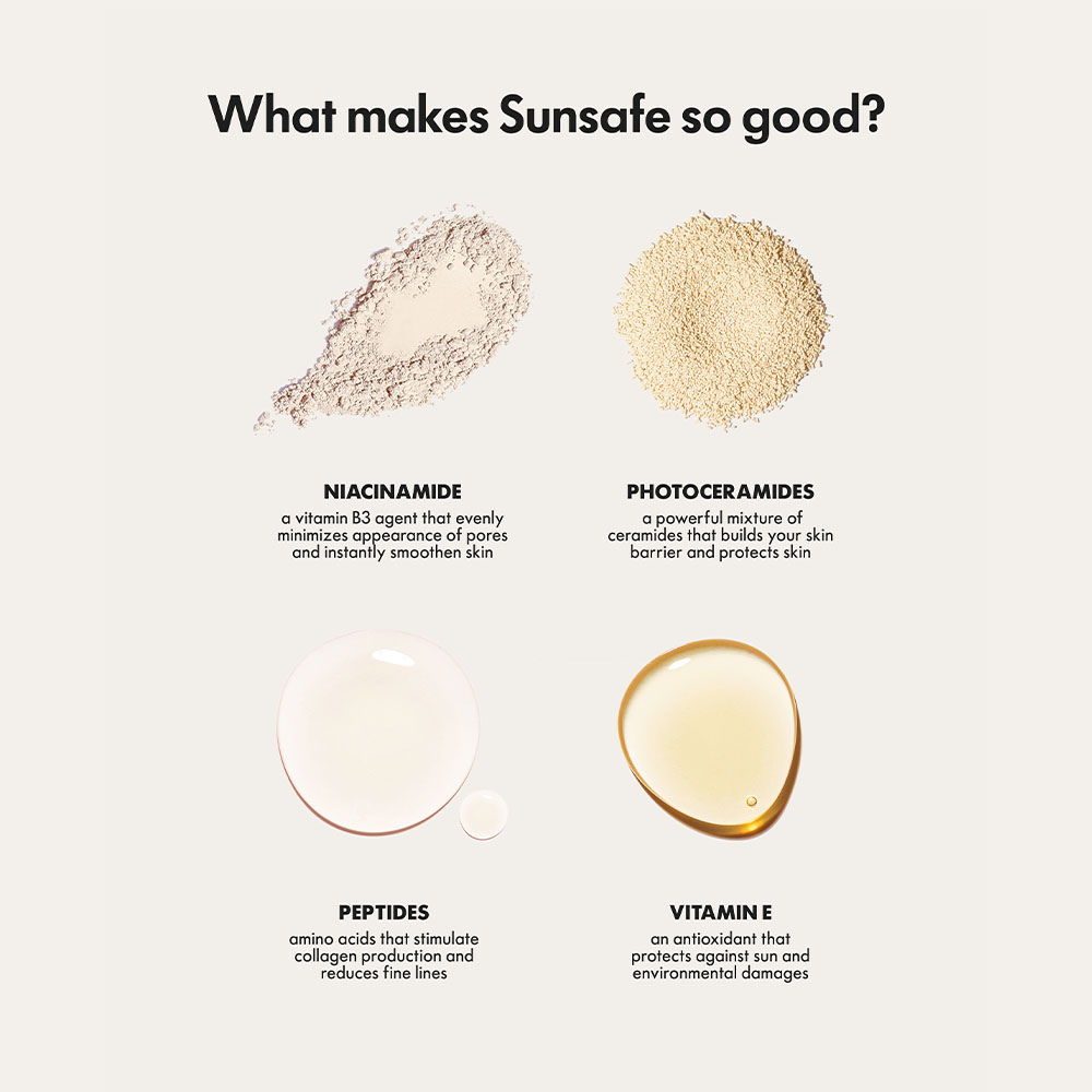 Sunnies Face Sunsafe: Invisible SPF 50+ Serum Gel Sunscreen