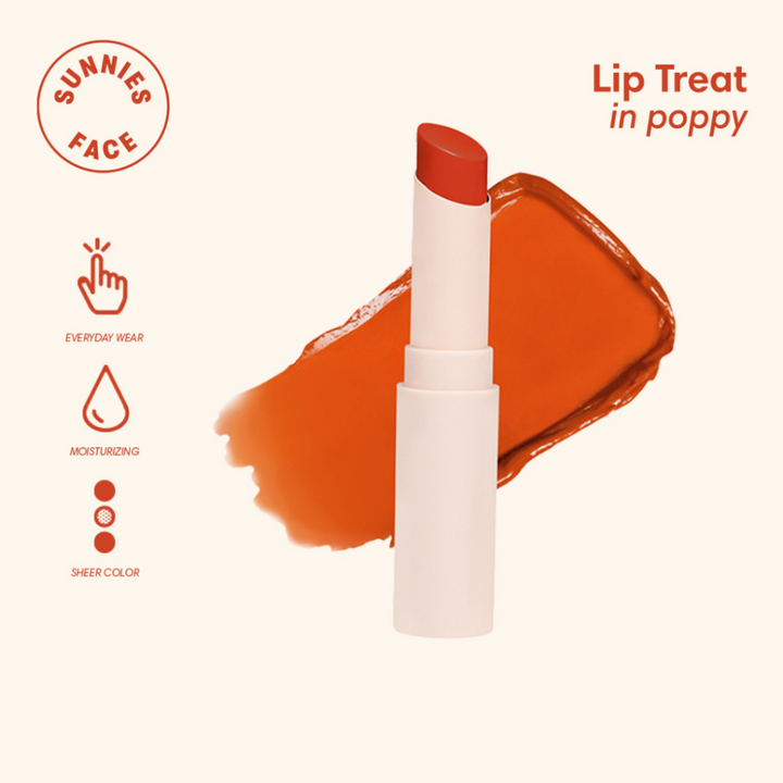 Sunnies Face Lip Treat - Poppy