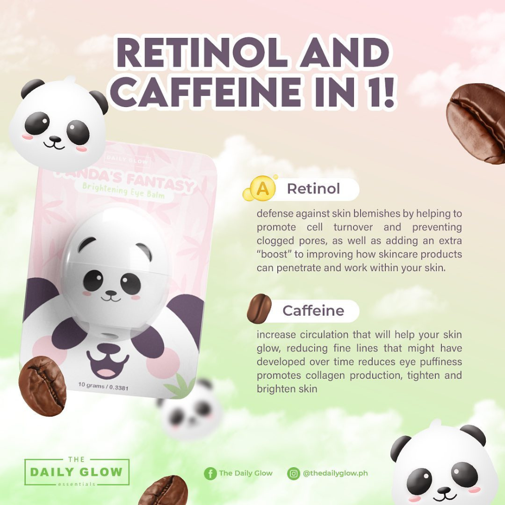 The Daily Glow Panda Brightening Eye Balm