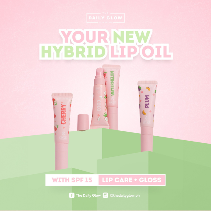 The Daily Glow Peptide- Hyaluronic Lip Oil SPF15