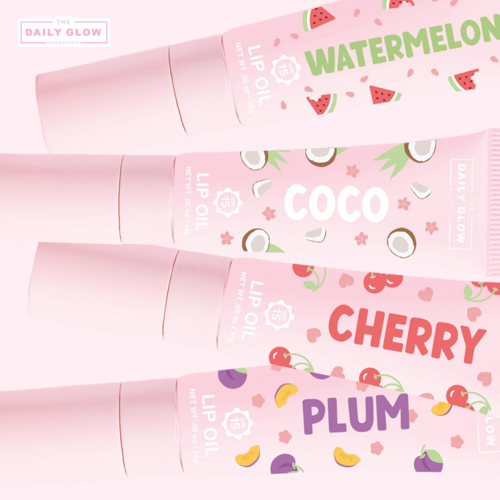 The Daily Glow Peptide- Hyaluronic Lip Oil SPF15