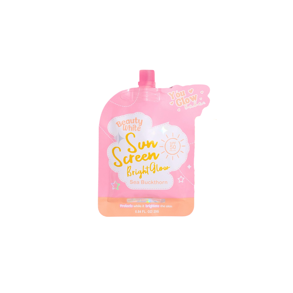 You Glow Babe Beauty White Sun Screen Bright Glow with Sea Buckthorn SPF50 PA+++