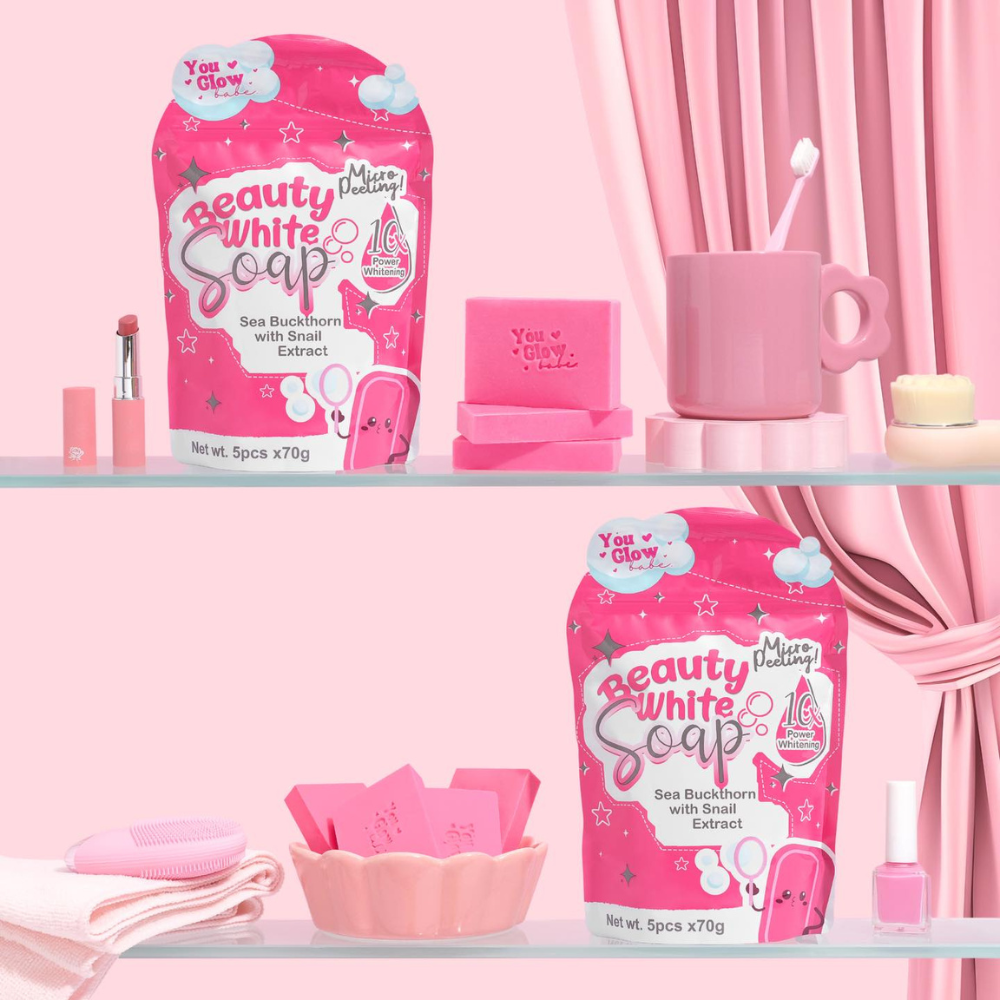 You Glow Babe Beauty White Soap 5 bars x 70g