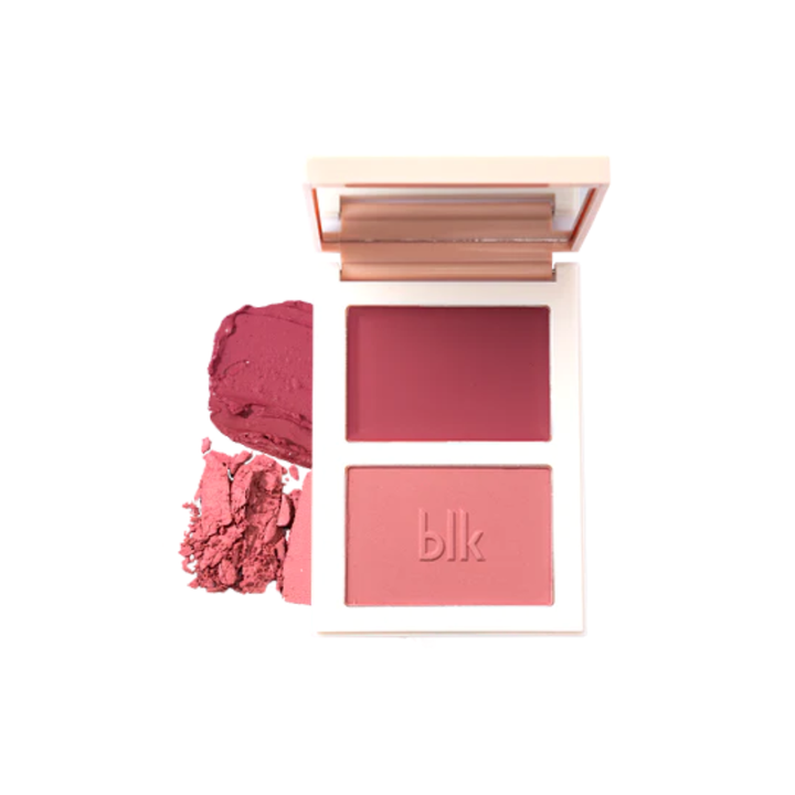Blk Cosmetics Daydream Dual Blush Palette - Matte Cream + Matte Powder