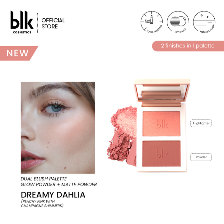 Blk Cosmetics Daydream Dual Blush Palette Powder