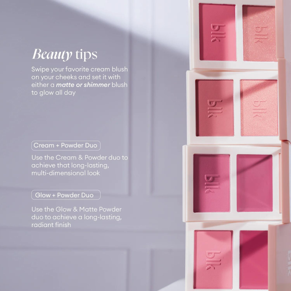 Blk Cosmetics Daydream Dual Blush Palette Powder