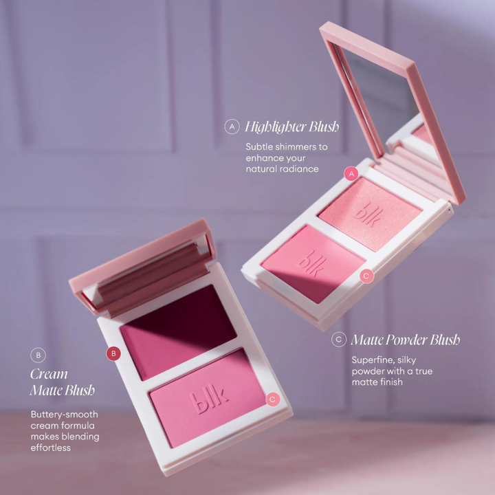 Blk Cosmetics Daydream Dual Blush Palette Powder