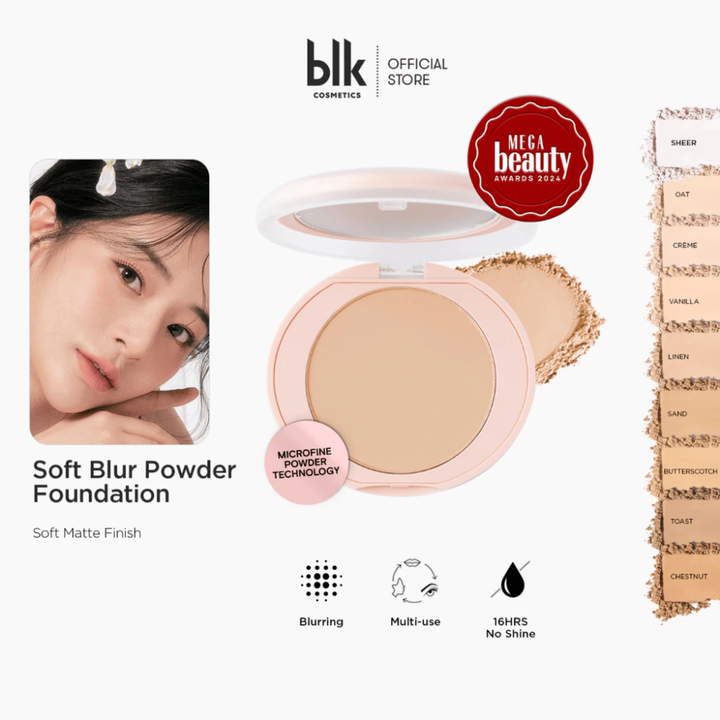 blk cosmetics Daydream Soft Blur Powder Foundation