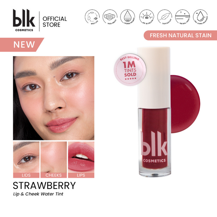 blk cosmetics Lip and Cheek Water Tint Strawberry