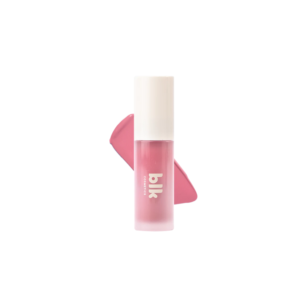 Pink lip gloss with 'blk' branding on a white background Blk Cosmetics Creamy All-Over Paint - Pink Cloud