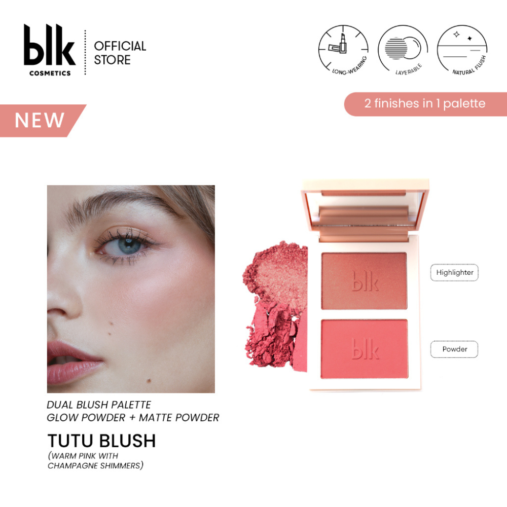 Blk Cosmetics Daydream Dual Blush Palette Powder