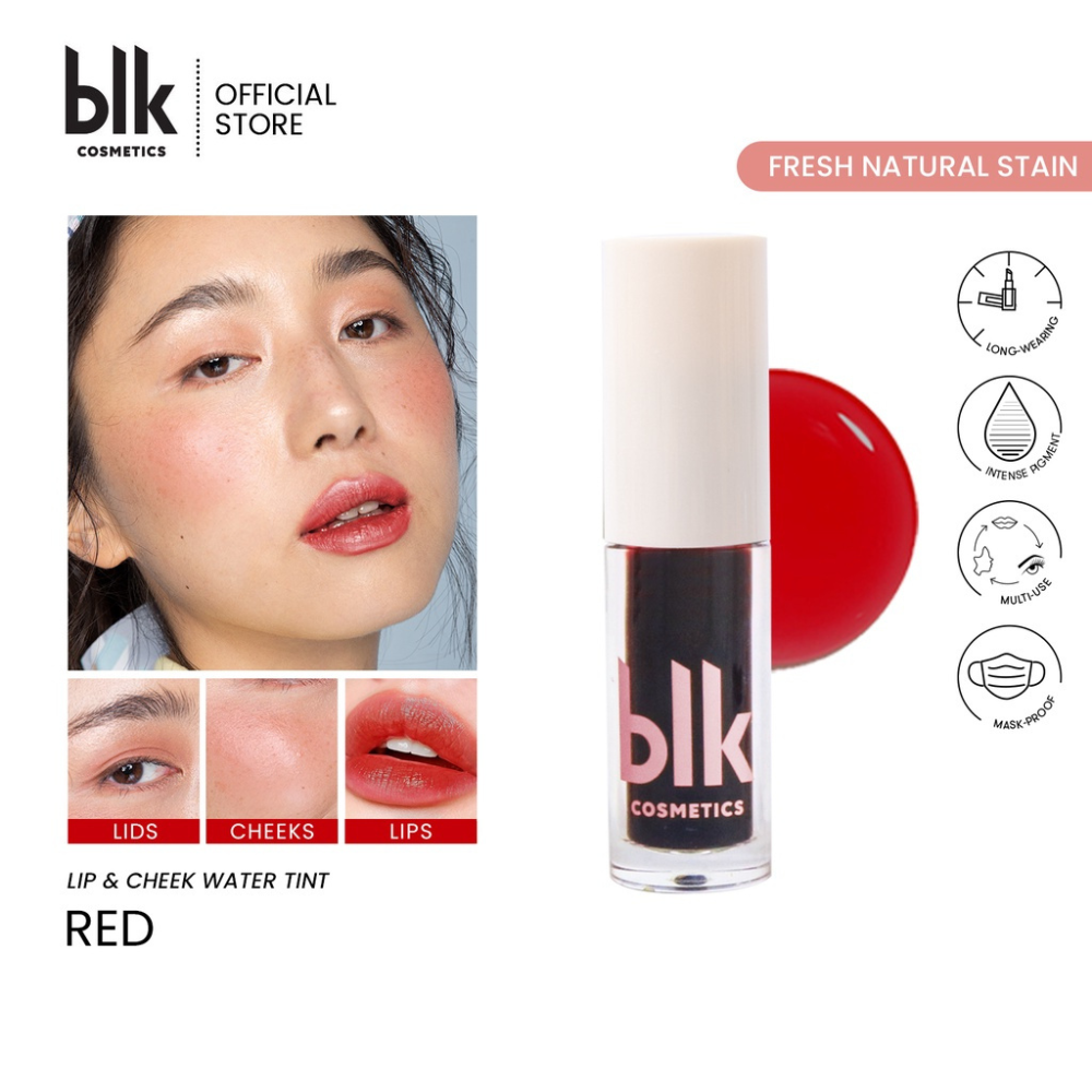 blk cosmetics Lip and Cheek Water Tint Red