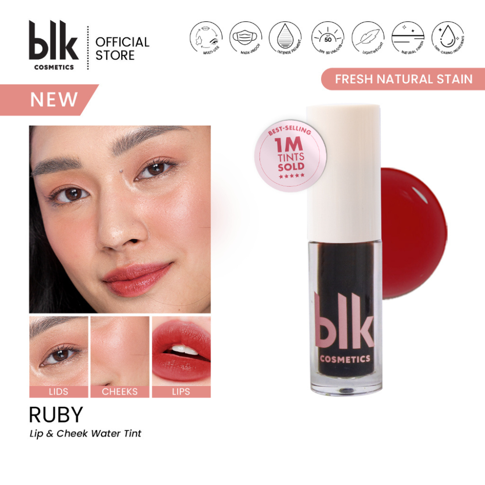 blk cosmetics Lip and Cheek Water Tint Ruby