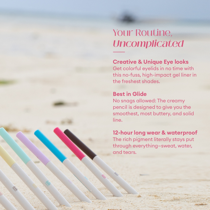 blk cosmetics Fresh Waterproof Gel Eyeliners