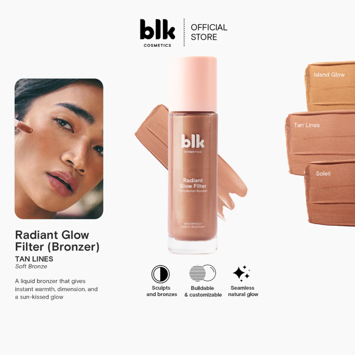 Blk Cosmetics Radiant Glow Bronzer Bretman Rock Collection