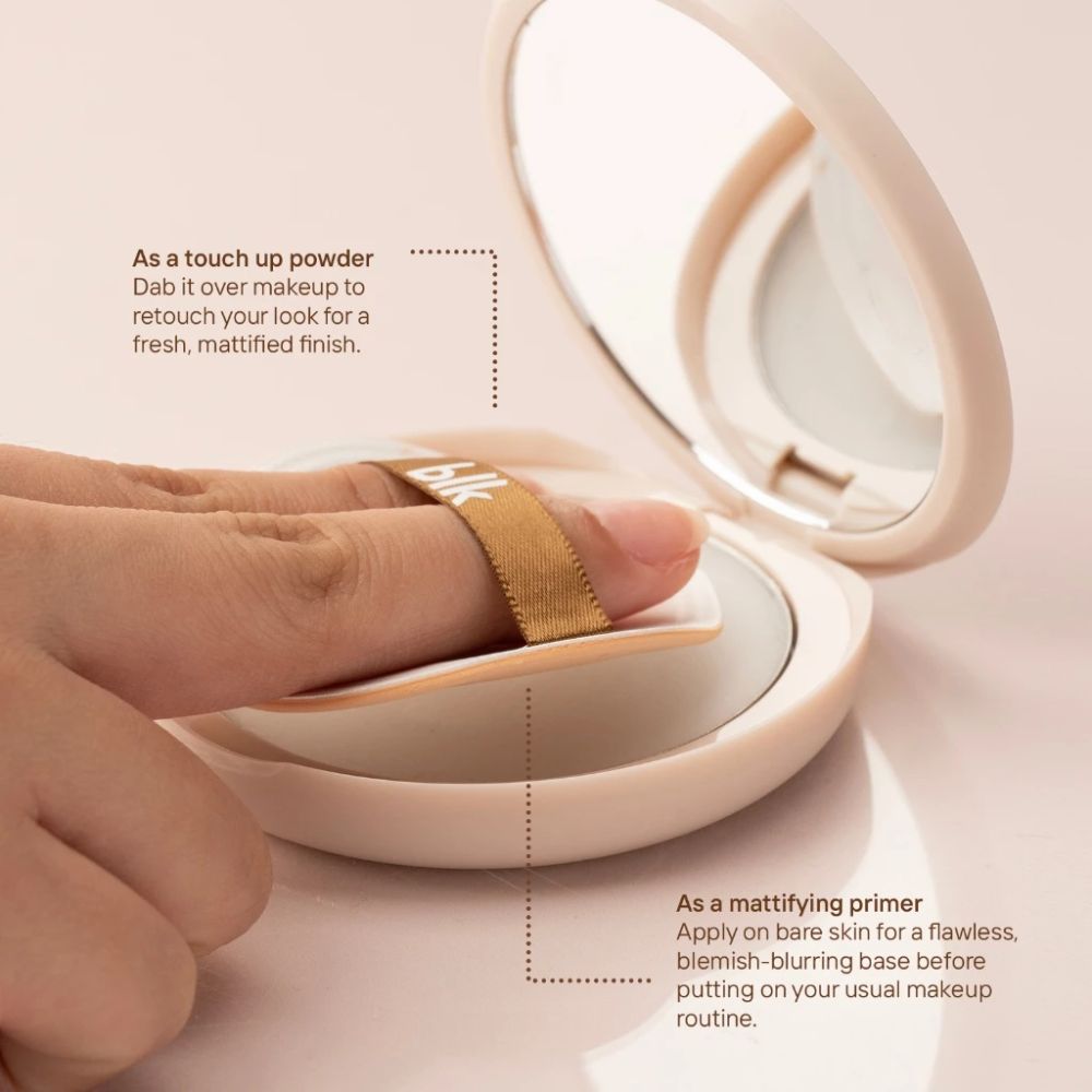 Blk Cosmetics Invisible Matte Gel Powder