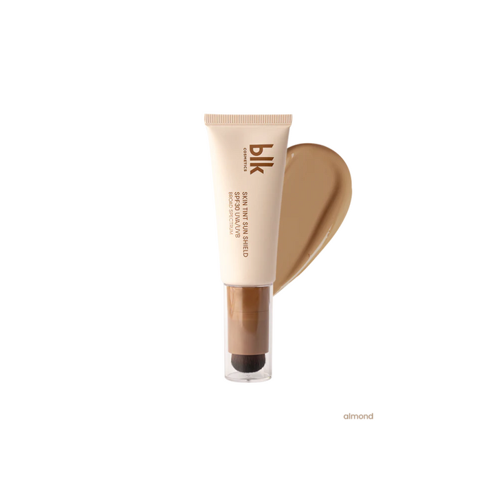 blk cosmetics universal skin tint sunshield almond