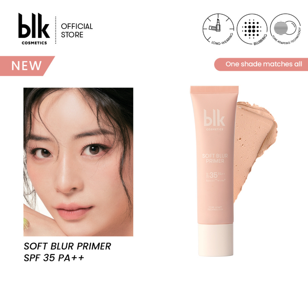 blk cosmetics Daydream Soft Blur Primer with Color Adapt Technology SPF 35