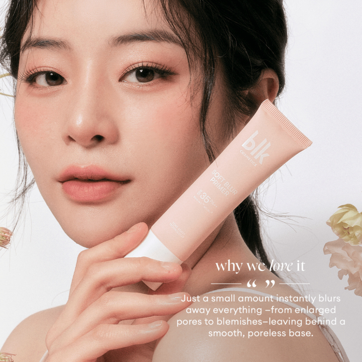 blk cosmetics Daydream Soft Blur Primer with Color Adapt Technology SPF 35