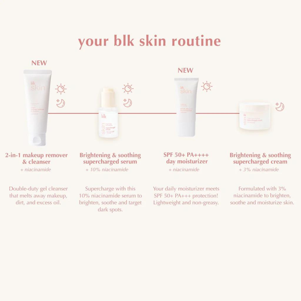 blk skin Brightening and Soothing Day Moisturizer + Niacinamide