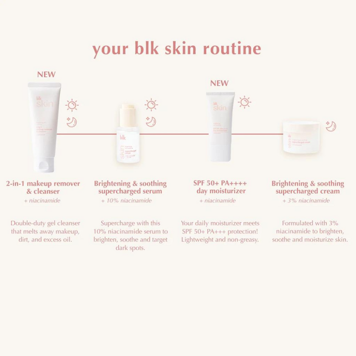 blk skin Brightening & Soothing Makeup Remover & Cleanser