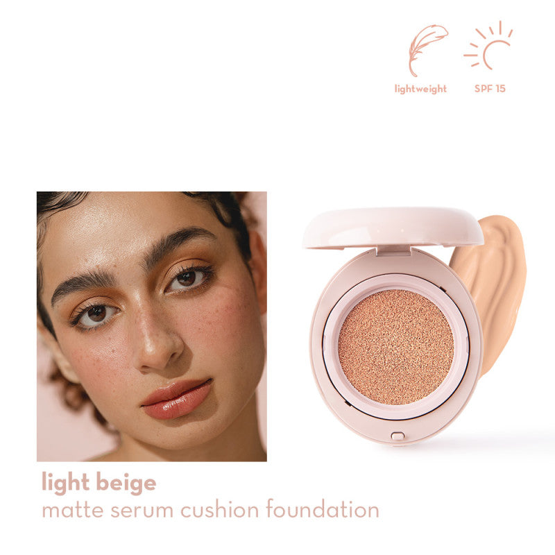 Second Skin Matte Serum Cushion Foundation With SPF15