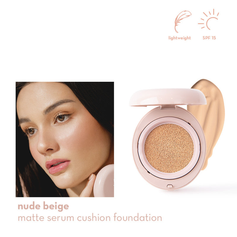 Second Skin Matte Serum Cushion Foundation With SPF15