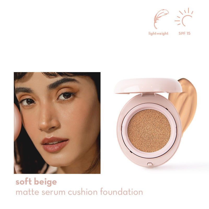Second Skin Matte Serum Cushion Foundation With SPF15
