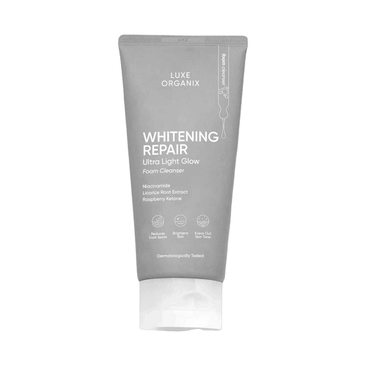 Luxe Organix Whitening Repair Ultra Light Glow Foam Cleanser