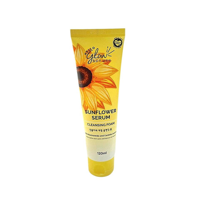 Hello Glow Sunflower Serum Cleansing Foam 120ml