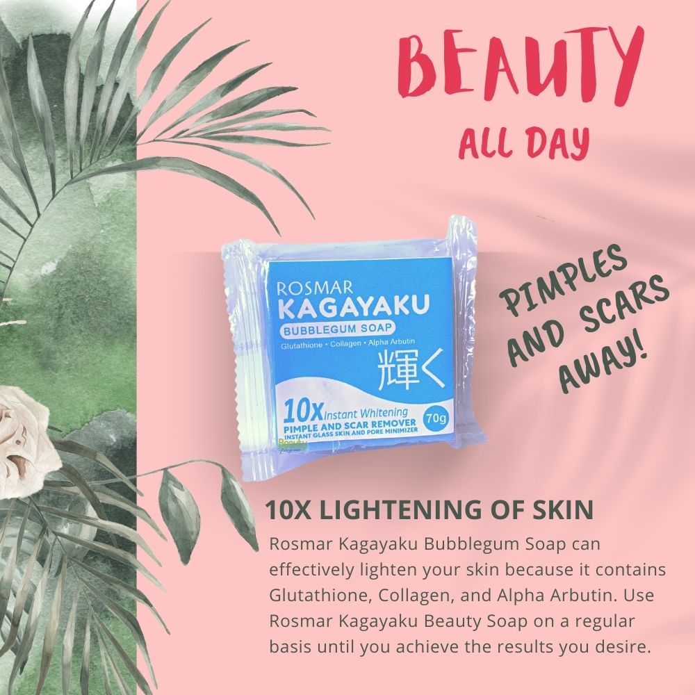 Rosmar Kagayaku Bubblegum Soap 70G