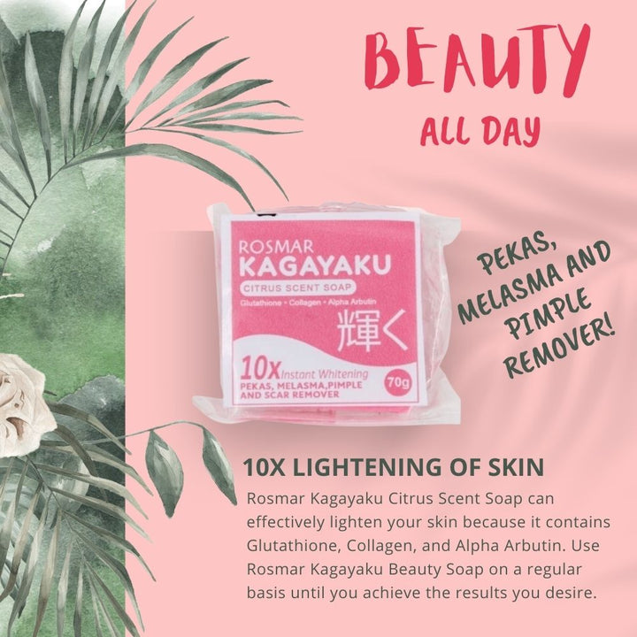 Rosmar Kagayaku Citrus Scent Soap 70G