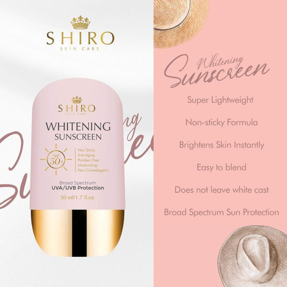 Shiro Philippines Skincare Whitening Sunscreen