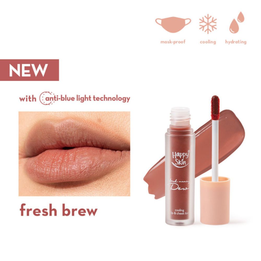 Fresh Morning Dew Cooling Lip & Cheek Tint - Fresh Brew