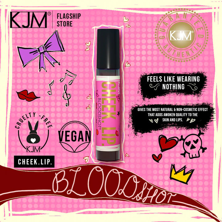 KJM Cosmetics CHEEK. LIP. Tint - Bloodshot