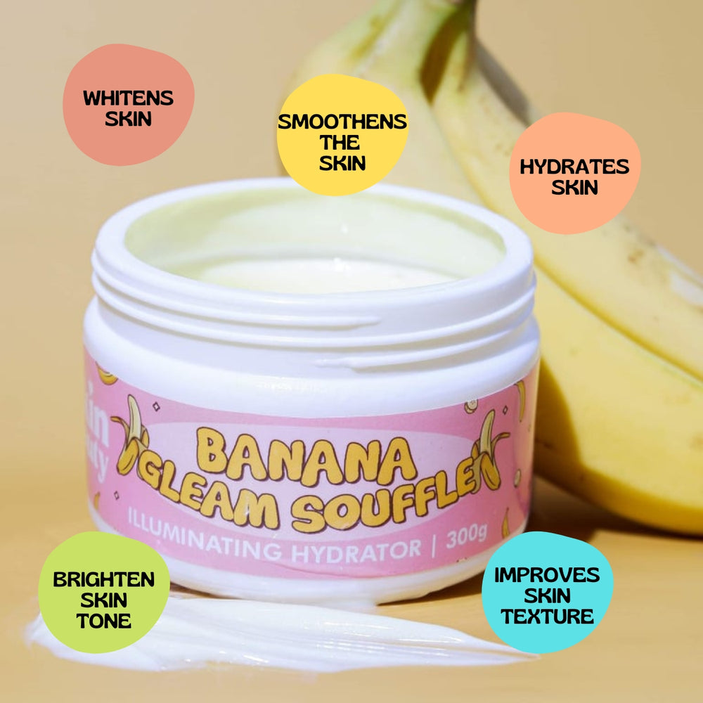 Jskin Beauty Banana Gleam Souffle - Illuminating Hydrator 300g