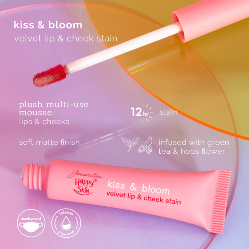 Generation Happy Skin Kiss & Bloom Velvet Lip & Cheek Stain - Witty