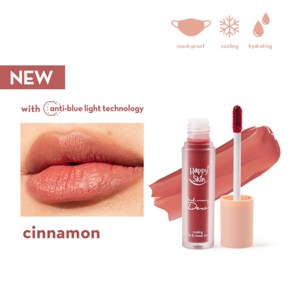 Fresh Morning Dew Cooling Lip & Cheek Tint - Cinnamon