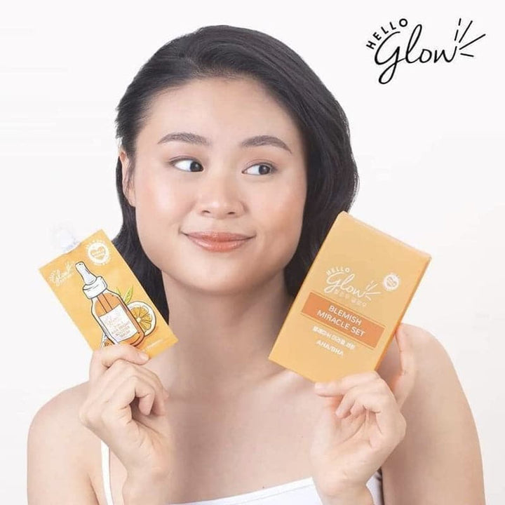 Hello Glow 3 in 1 AHA Bright Booster Serum