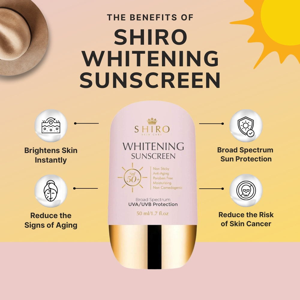 Shiro Philippines Skincare Whitening Sunscreen