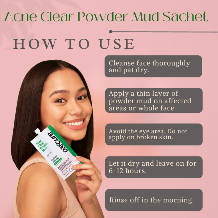 Acne Clear Powder Mud Sachet