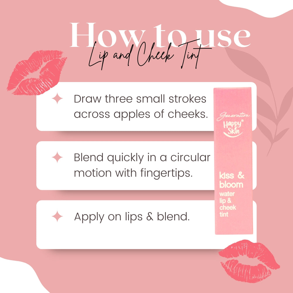 Active Kiss & Bloom Water Lip & Cheek Tint - Focus