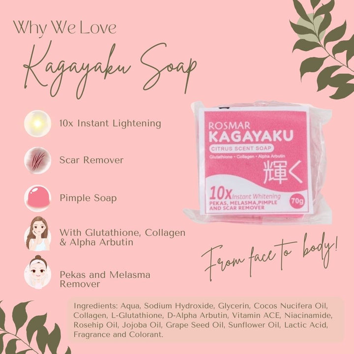 Rosmar Kagayaku Citrus Scent Soap 70G