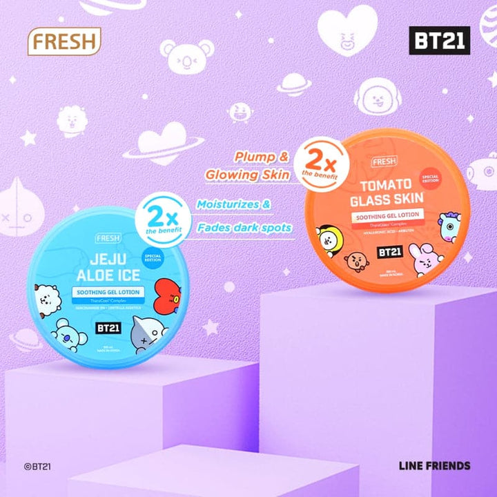 FRESH Jeju Aloe Ice Soothing Gel Lotion 300ML