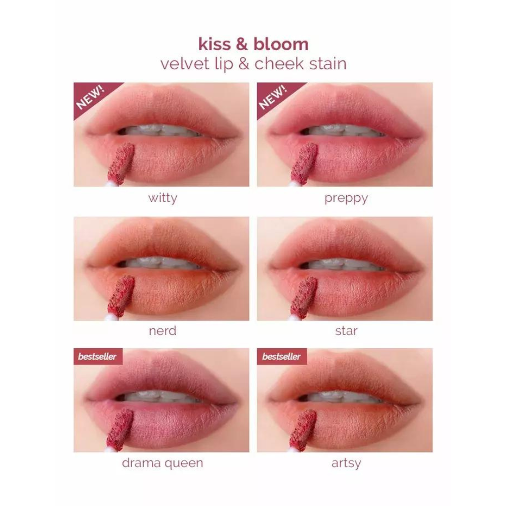 Generation Happy Skin Kiss & Bloom Velvet Lip & Cheek Stain - Witty