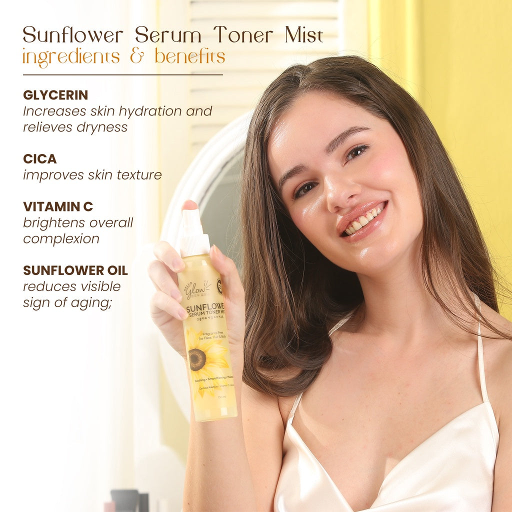 Hello Glow Sunflower Serum Toner Mist 150ml