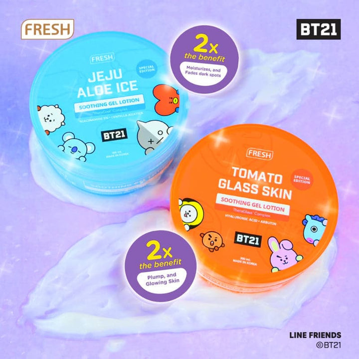 FRESH Jeju Aloe Ice Soothing Gel Lotion 300ML